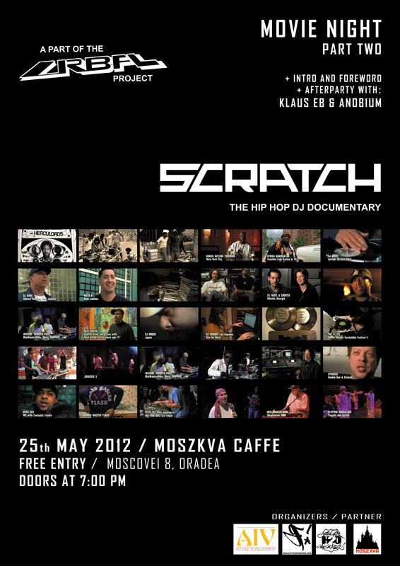 SCRATCH - Movie Night part 2 - 25.05.2012 @ Moszkva Caffe Oradea
